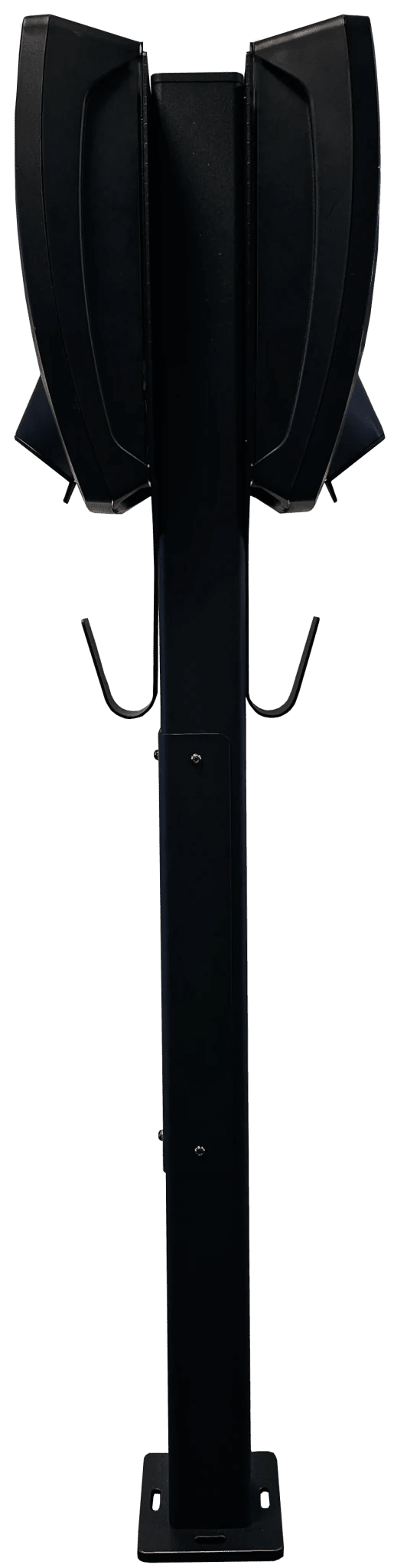 Ladestolpe Zaptec Pro 2-vejs S-Line Base - sort - 25 mm² - i brug | S-Line