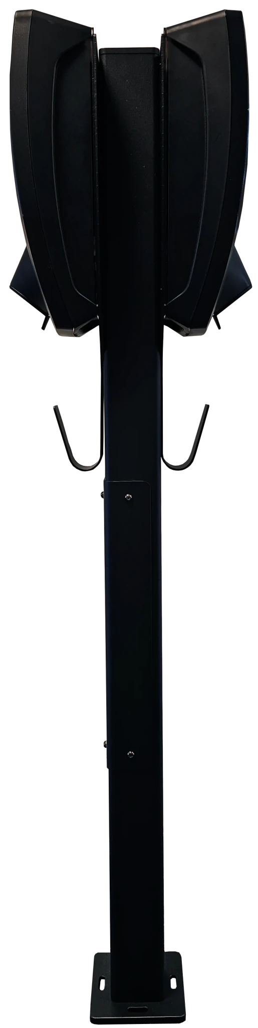 Ladestolpe Zaptec Pro 2-vejs S-Line Base - sort - 25 mm² - i brug | S-Line