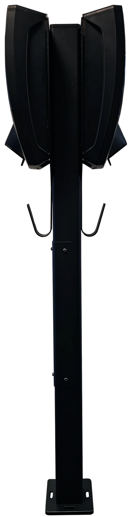 Ladestolpe Zaptec Pro 2-vejs S-Line Base - sort - 25 mm² - i brug | S-Line