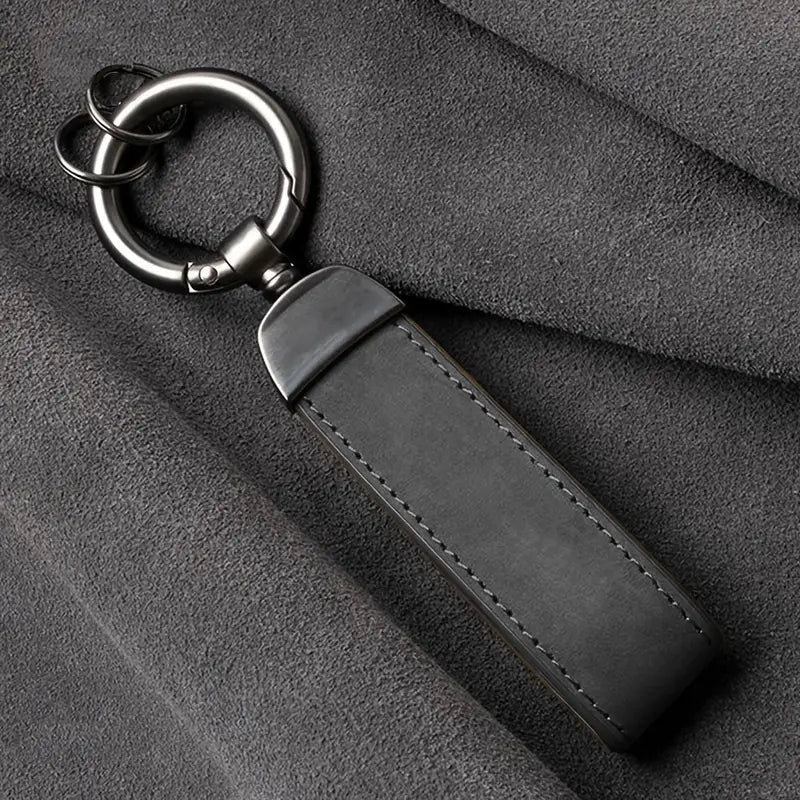 Læder nøglering - Elegant, holdbar og perfekt til bilnøgler - Carlevel - 