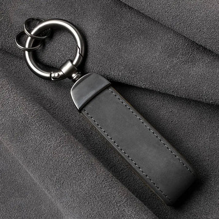 Læder nøglering - Elegant, holdbar og perfekt til bilnøgler - Carlevel - 