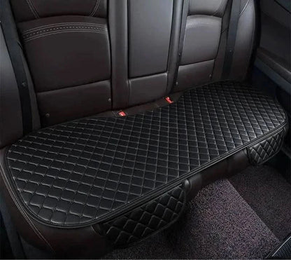 Bilovertræk til bagsædet med lang beskyttelsesmåtte - Hudvenligt materiale og guldbroderet design - Carlevel - 
