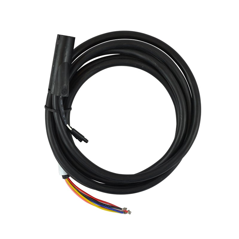 produktbillede forfra, der viser Lampekabel 2.4M 6PIN Højre - LEA