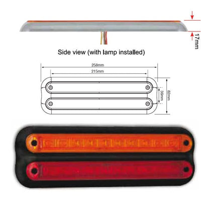 Lampe Sarg 2 – 235mm – Sort – nærbillede detaljer | LEA