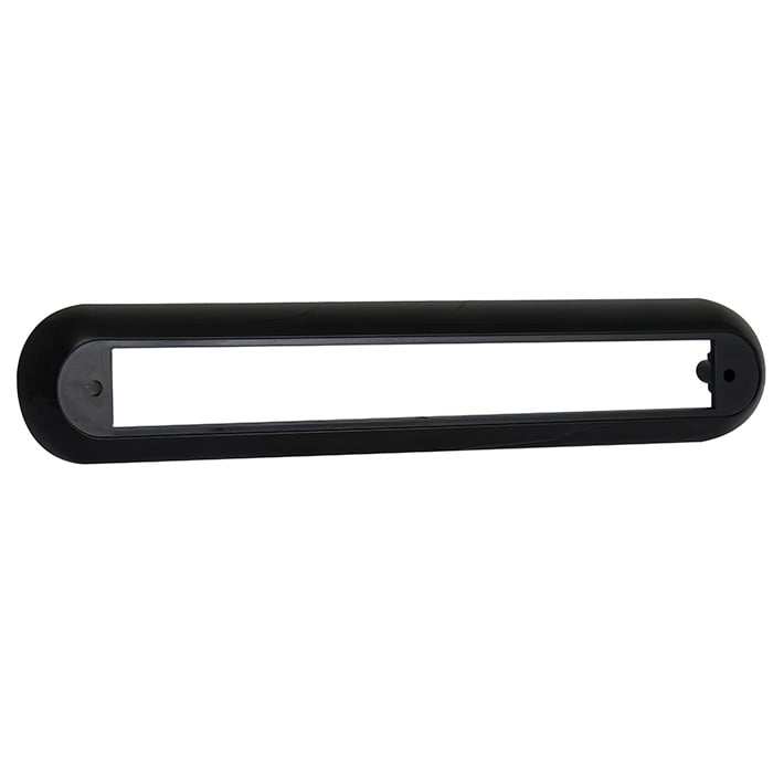 Lampekant 235mm – Sort – produktbillede forfra | LEA