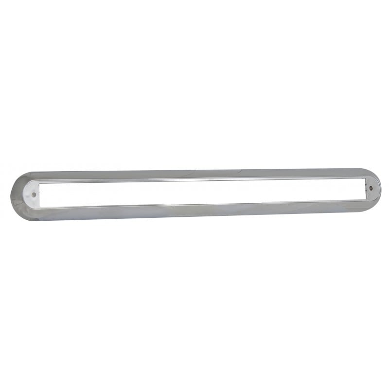 Lampekant 380mm – Krom – produktbillede forfra | LEA
