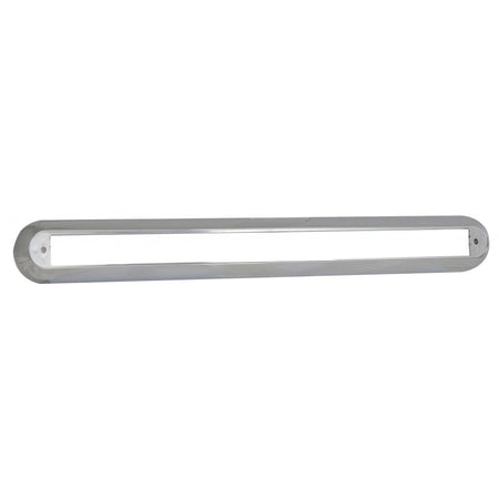 Lampekant 380mm – Krom – produktbillede forfra | LEA