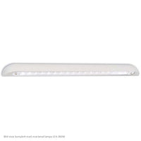 Lampekant 380mm – Vinkel – Hvid – produktbillede forfra | LEA
