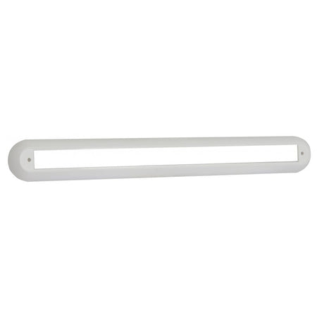 produktbillede forfra viser Lamperamme 380mm – Hvid – LEA