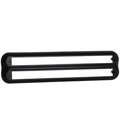 Lamperamme 380mm x 2 - Sort - produktbillede forfra | LEA