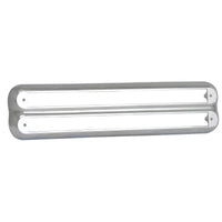produktbillede forfra, der viser Lamp Sarg 380mm x 2 – Krom – LEA