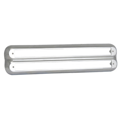 produktbillede forfra, der viser Lamp Sarg 380mm x 2 – Krom – LEA