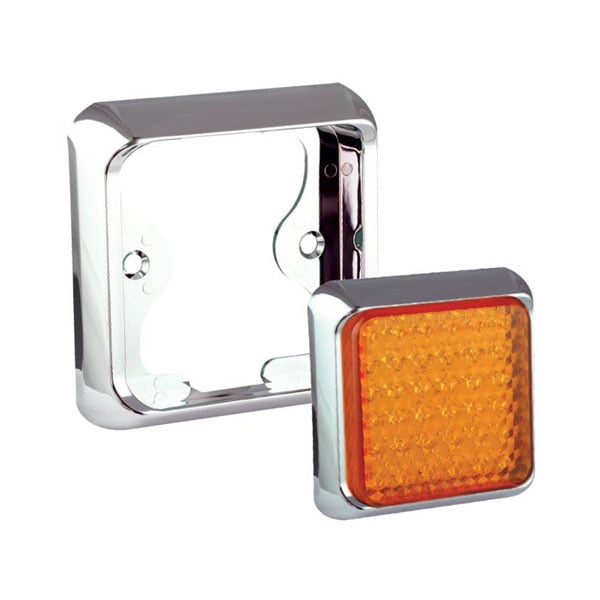 Lampsarg 80 - series Chrome - produktbillede forfra | LEA