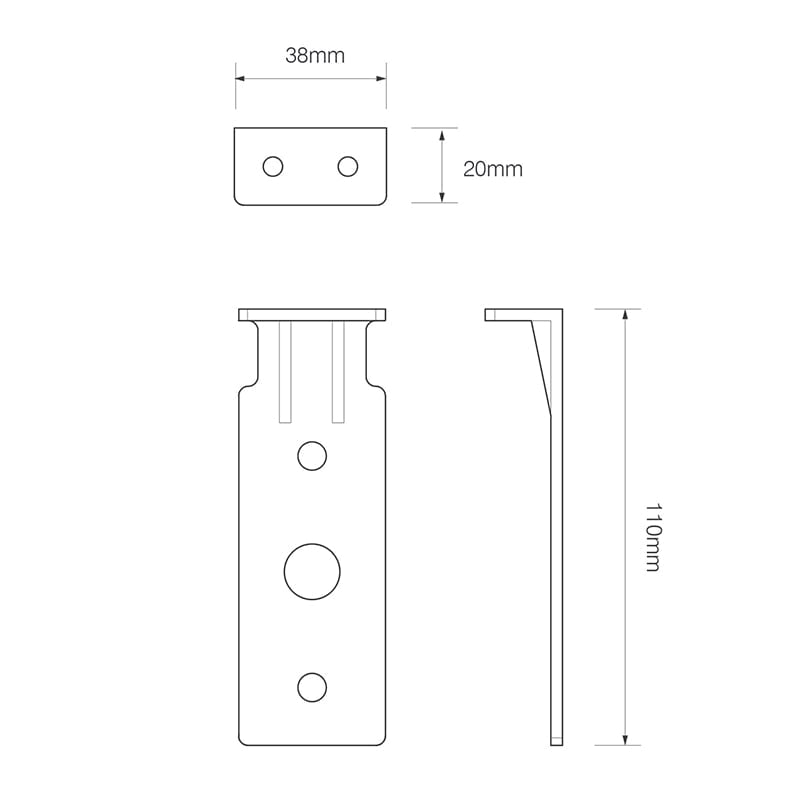 sidebillede, der viser profil og design af Lampsarg EU38 Vertical – LEA