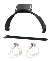 Ledlenser Hjelm Mount Top MH & iH Black ONE – Køretøjstilbehør fra LEDLENSER
