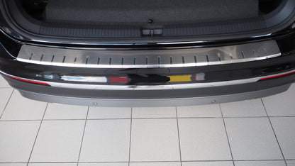 Cargo cover til VW Tiguan II / Allspace 2016-2024 - Rustfrit stål | Alu-Frost - nærbillede detaljer | Alu-Frost