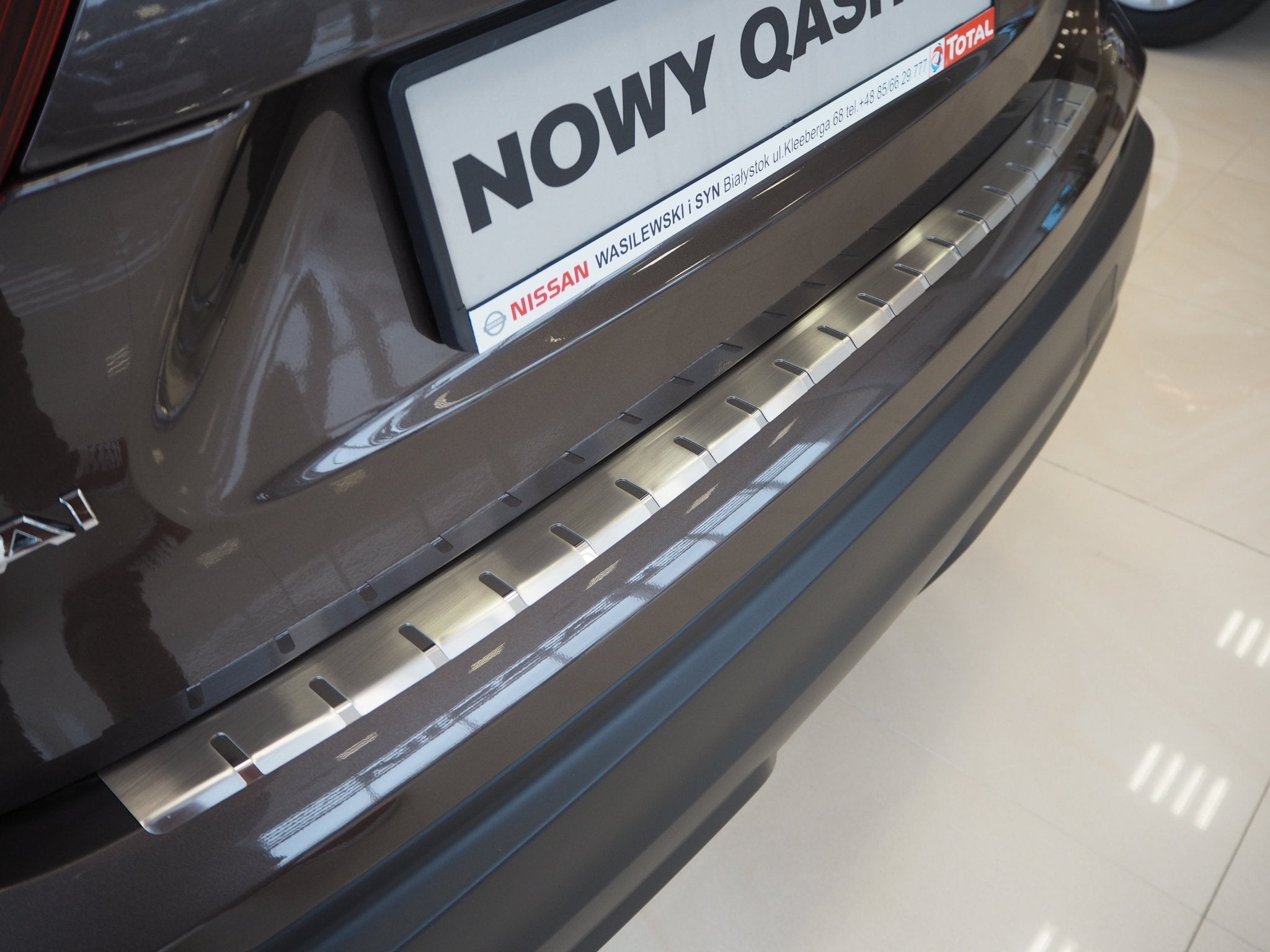 Lastskydd Nissan Qashqai 2017–2021 – rostfritt stål - Carlevel AB - Fordon och delar > Fordonsdelar > Karossdelar > Stötfångare