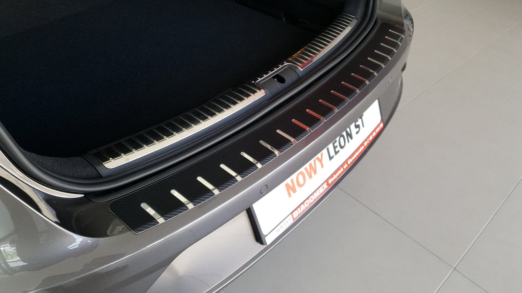 Lastovertræk stål/kulfiber Seat Leon III Kombi 2014–2020 - Carlevel - 