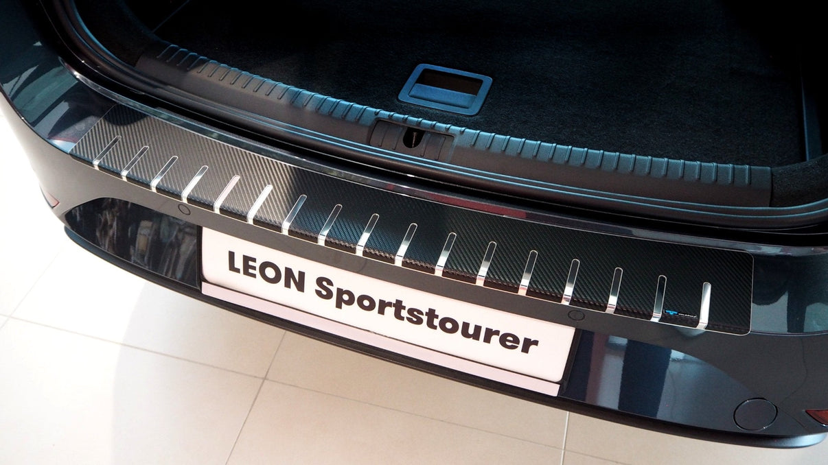 Lastovertræk stål/kulfiber Seat Leon IV Kombi 2020+ - Carlevel - 