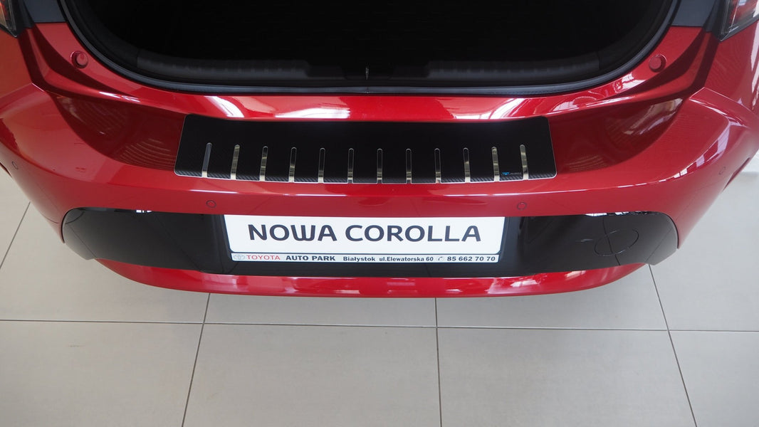 Lastskydd stål/kolfiber Toyota Corolla XII 5D 2019+ - Carlevel - 