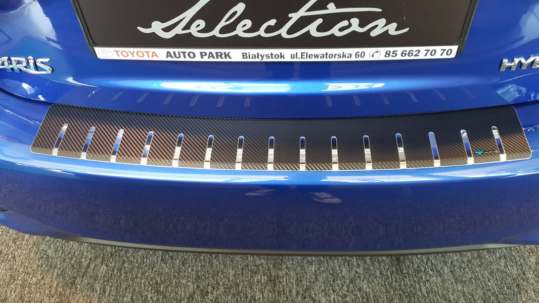 Lastskydd stål/kolfiber Toyota Yaris III 2FL 5D 2017–2019 - Carlevel - 