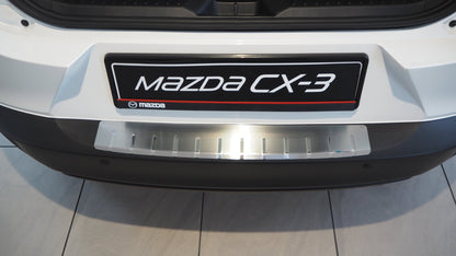 Lastskydd till Mazda CX-3 2015–2022 – Rostfritt stål - Carlevel AB - Fordon och delar > Fordonsdelar > Karossdelar > Stötfångare