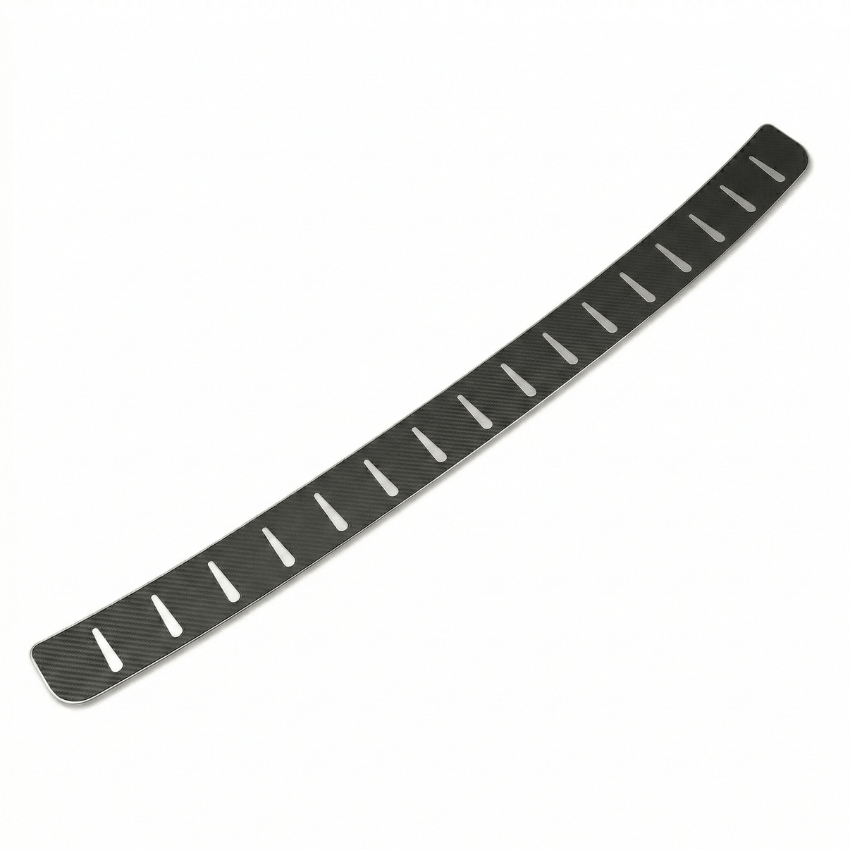 Lastafdækning til Skoda Superb II Kombi 2009-2015 - Stål i kulfiberlook - Lastovertræk