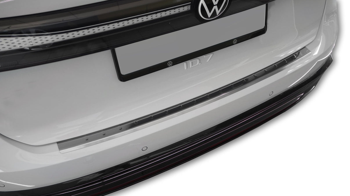 Lastskydd till Volkswagen ID.7 2023+ – Krom-look - Carlevel AB - Fordon och delar > Fordonsdelar > Karossdelar > Stötfångare
