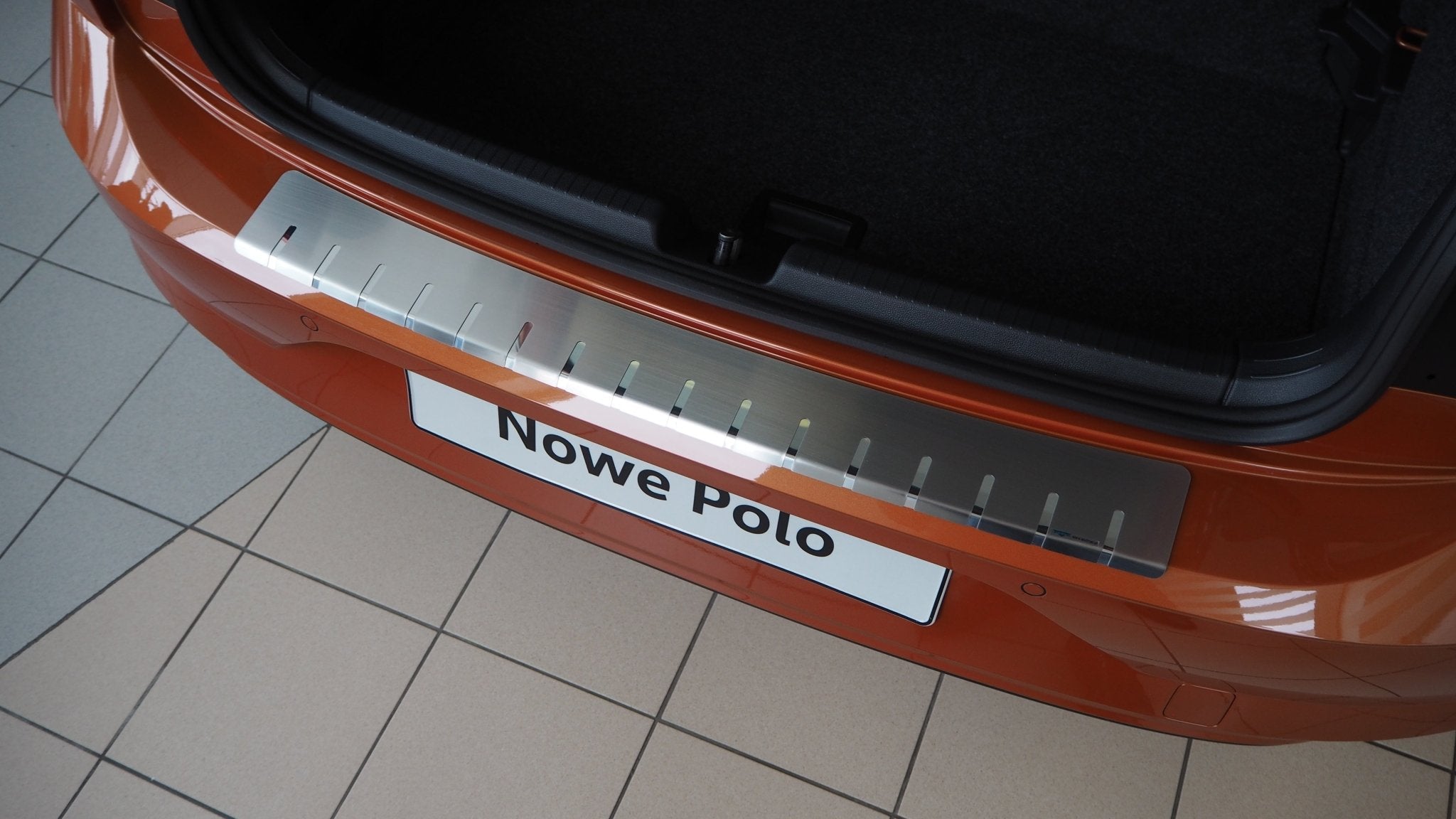 Lastskydd till Volkswagen Polo VI 5D 2017+ – Rostfritt stål - Carlevel AB - Fordon och delar > Fordonsdelar > Karossdelar > Stötfångare