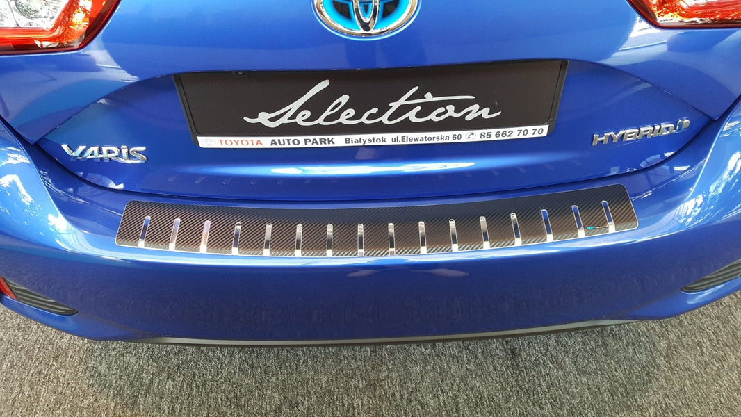 Lastdæksel stål/kulfiber Toyota Yaris III 1FL 5D 2014–2017 - Carlevel - 