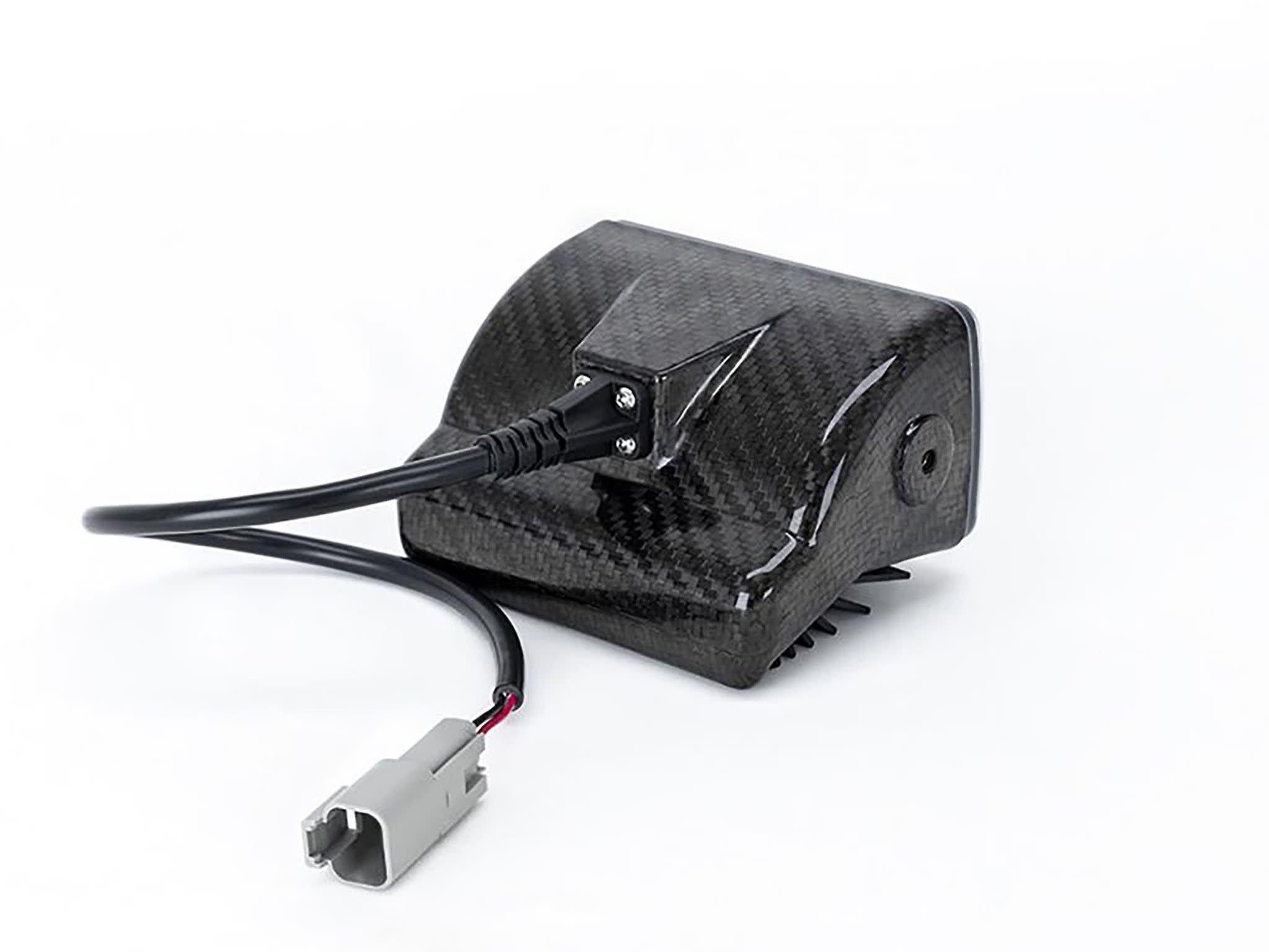 Lazer Carbon - 2 riflet (vandret) 3D 4,6" (116 mm) - Produkt set fra siden | Lazer