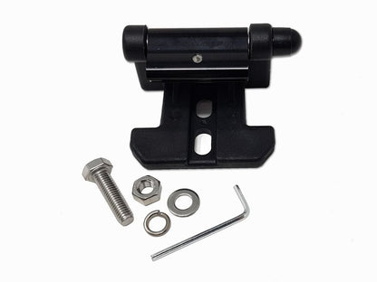 Lazer-beslag til centermontering Lineær (rustfrit stål) - produktbillede forfra | Laser