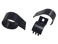 Lazer Horisontal rørklemme 76 mm sort, uden Lazer logo - produktbillede forfra | Laser