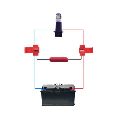 CANbus adapter modstand 12V 5W par til LED - Lazer Lamps kabelsæt - produkt set fra siden | Lazer lamper