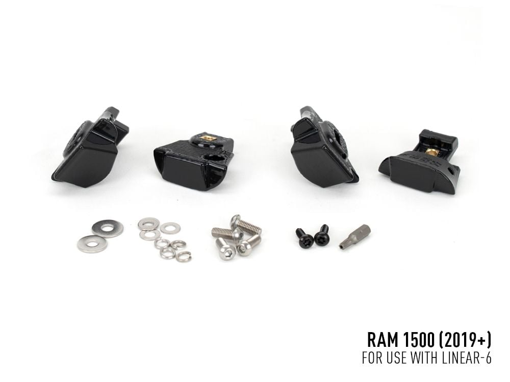 Lazer Led Ramp Kit RAM 1500 2019+ – 2x Linear – 6 Elite – Emballage og indhold | Laser
