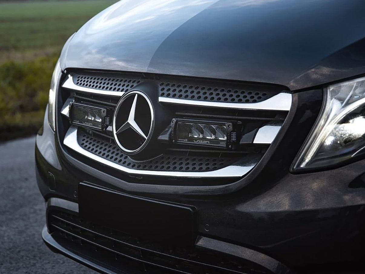 Lazer Led rampesæt Mercedes Vito 2014+ 2x Triple – R 750 Std – produktbillede forfra | Laser