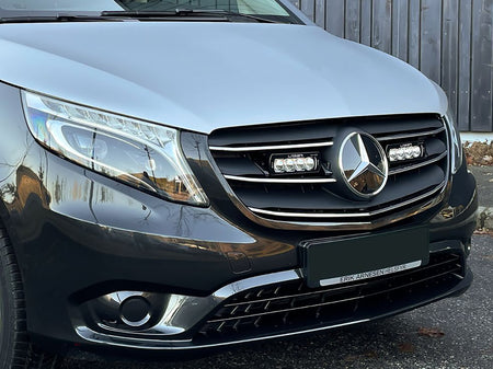 Lazer Led rampesæt Mercedes Vito 2020+ 2x ST4 Evolution - produktbillede forfra | Laser