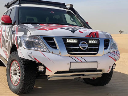 Lazer Led Ramp Kit Nissan Patrol Y62 2018+ 2x Triple – R750 Std – Produktbillede set forfra | Laser