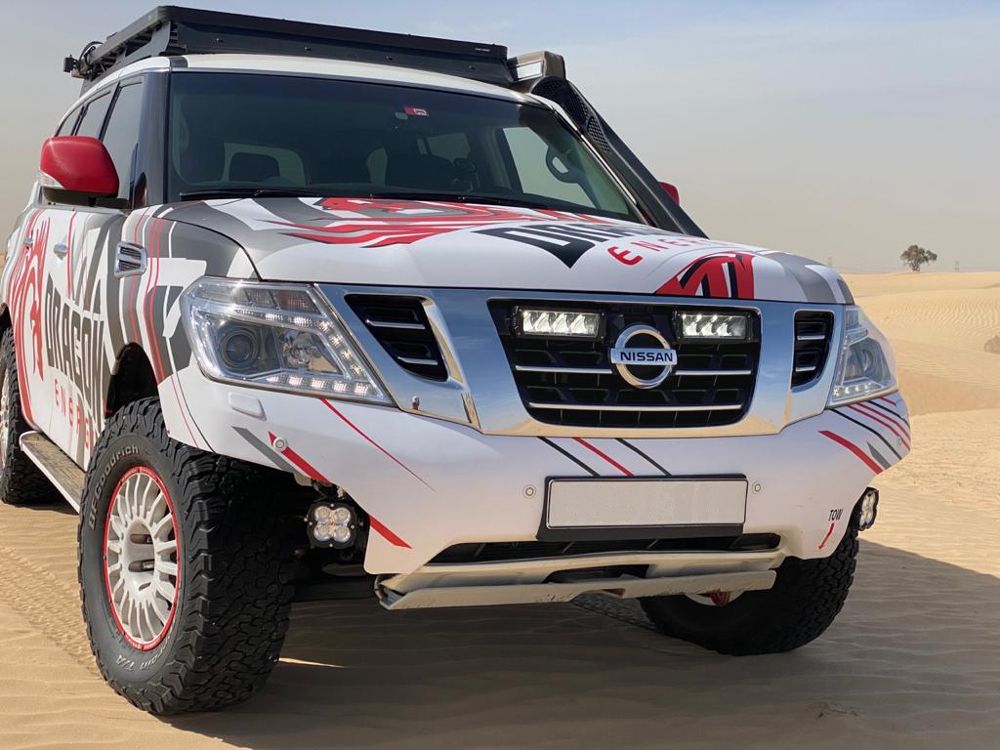 Lazer Led Ramp Kit Nissan Patrol Y62 2018+2xTriple – R750 Elite – Produktbillede set forfra | Laser