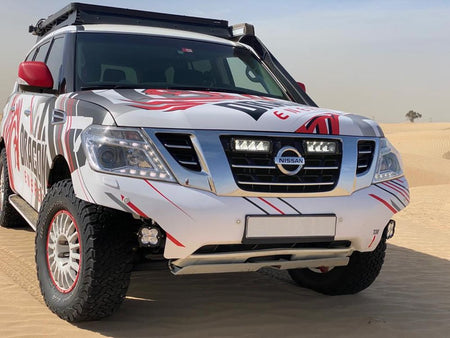 Lazer Led Ramp Kit Nissan Patrol Y62 2018+2xTriple – R750 Elite – Produktbillede set forfra | Laser