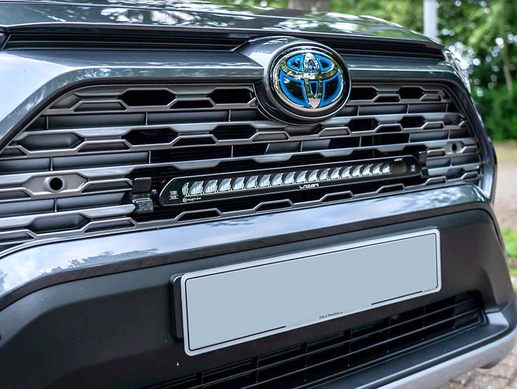 Lazer Led Ramp Kit Toyota RAV4 2019+ Linear 18 Elite - Produktbillede set forfra | Laser
