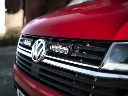Lazer Led rampesæt VW T6.1 2019+ 2x ST4 Evolution - produktbillede forfra | Laser