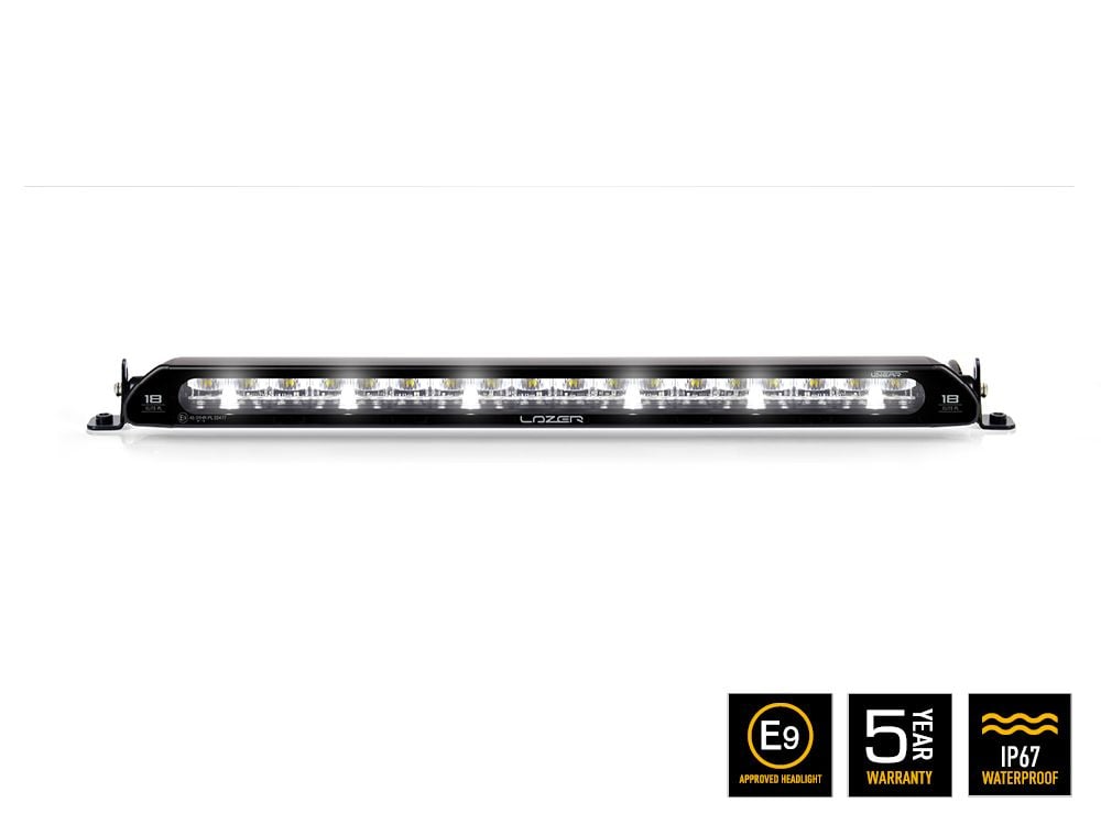 Lazer Linear – 18 Elite Led – Rampe – Positionslys – 532 mm – Dimensioner Specifikation | Laser