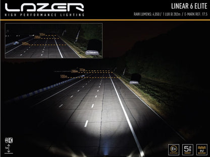 Lazer Linear – 6 Elite led – rampe – 232 mm – nærbillede detaljer | Laser