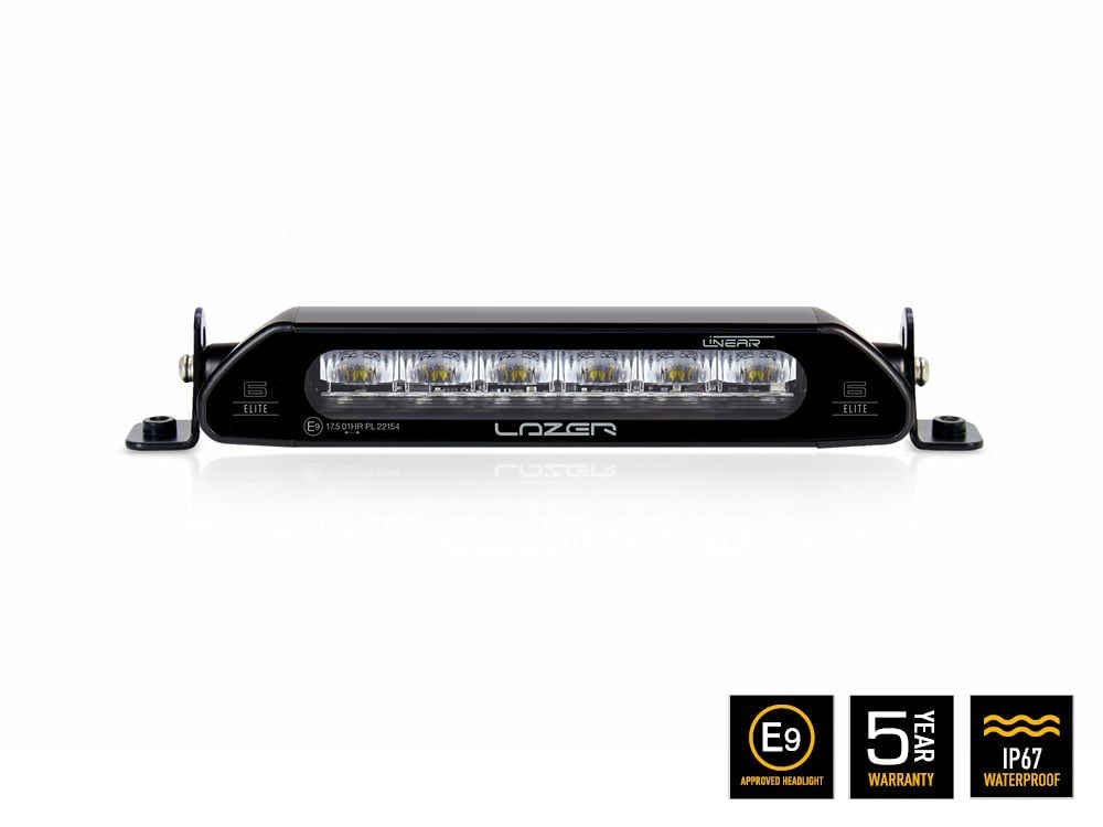 Lazer Linear – 6 Elite led – rampe – 232mm – dimensionsspecifikation | Laser