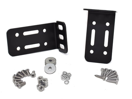 Lazer Nummerpladeholder 2 stk - produktbillede forfra | Laser
