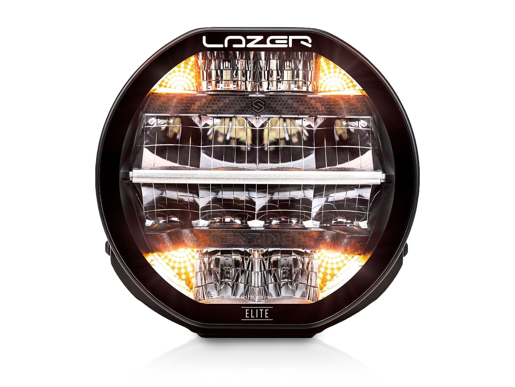 Lazer Sentinel Elite LED hjælpelys 7" Sort Positionslys - i brug | Laser