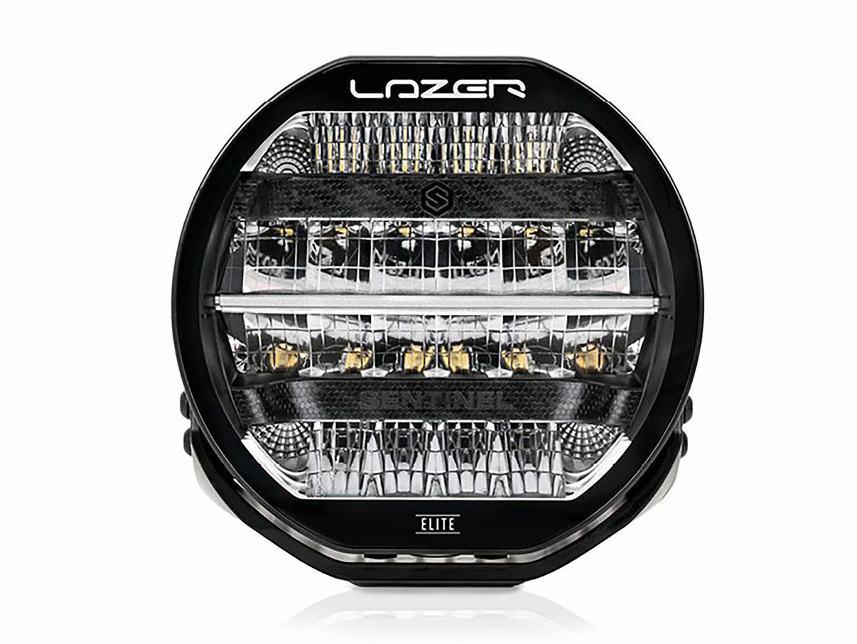Lazer Sentinel Elite LED ekstra lys 9" sort positionslys - produkt set fra siden | Lazer