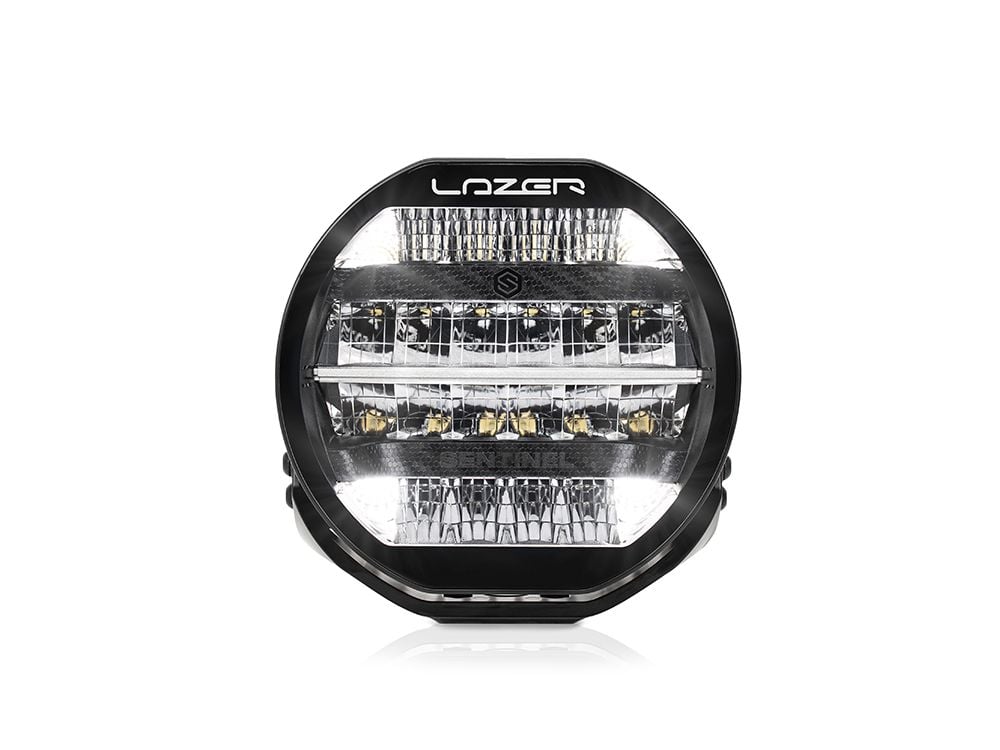 Lazer Sentinel Std LED ekstra lys 9" Sort - produktbillede forfra | Lazer