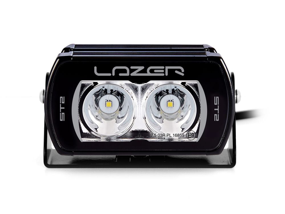 Lazer ST2 Evolution ekstra lysrampe 5" (124 mm) - produktbillede forfra | Lazer